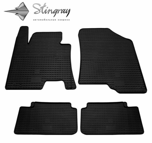 Купить Автоковрики Stingray Hyundai Hyundai i30 2012- 4 шт Чорние (1009054)