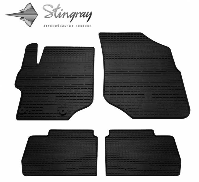 Купить Автоковрики Stingray Citroen Citroen C-Elysee 2013- 4 шт Чорние (1016114)