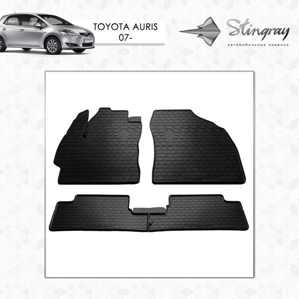 Купить Автоковрики Stingray Toyota Toyota Auris (E150) '07- 4 шт Чорние (1022324)