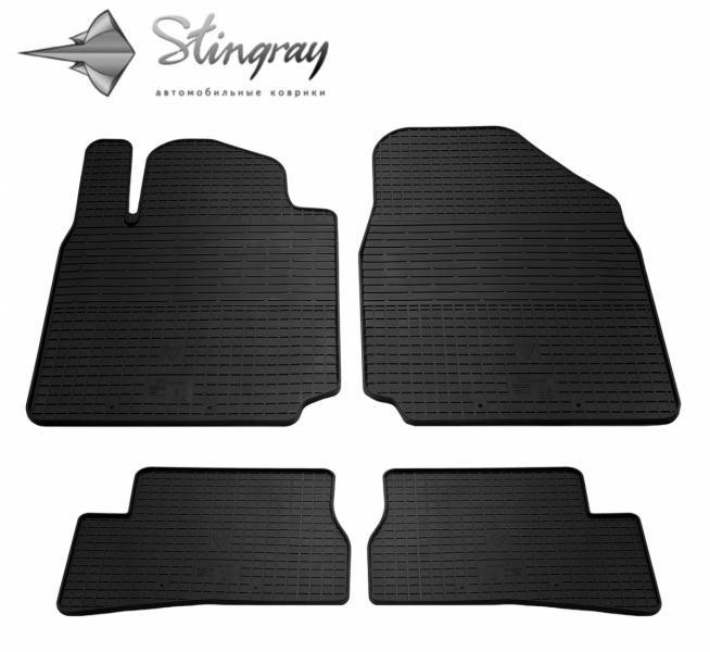 Купити Автоковрики Stingray Nissan Nissan Micra K12 4 шт Чорние (1014124)