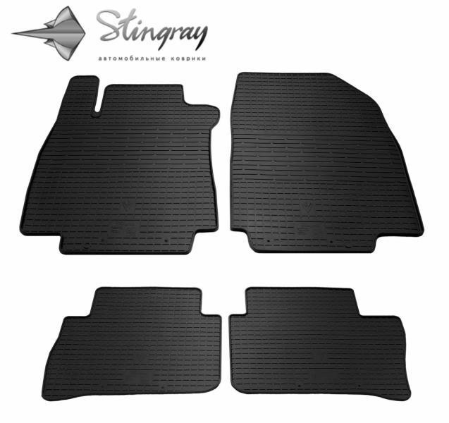 Купити Автоковрики Stingray Nissan Nissan Tiida 4 шт Чорние (1014104)