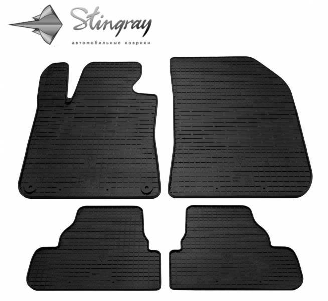 Купити Автоковрики Stingray Peugeot Peugeot 308 II 2013- 4 шт Чорние (1016034)