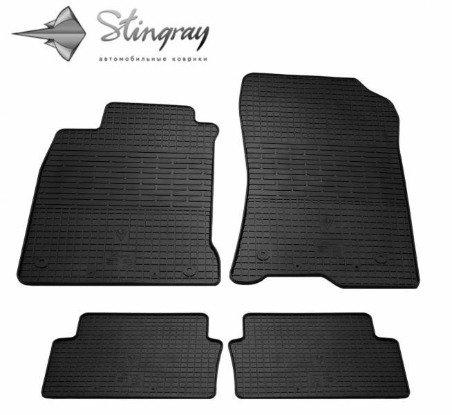 Купити Автоковрики Stingray Renault Renault Laguna 3 4 шт Чорние (1018074)