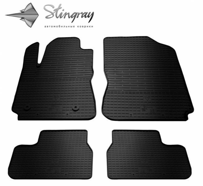 Купити Автоковрики Stingray Citroen Citroen C4 Cactus 2014-2017 4 шт Чорние (1003014)