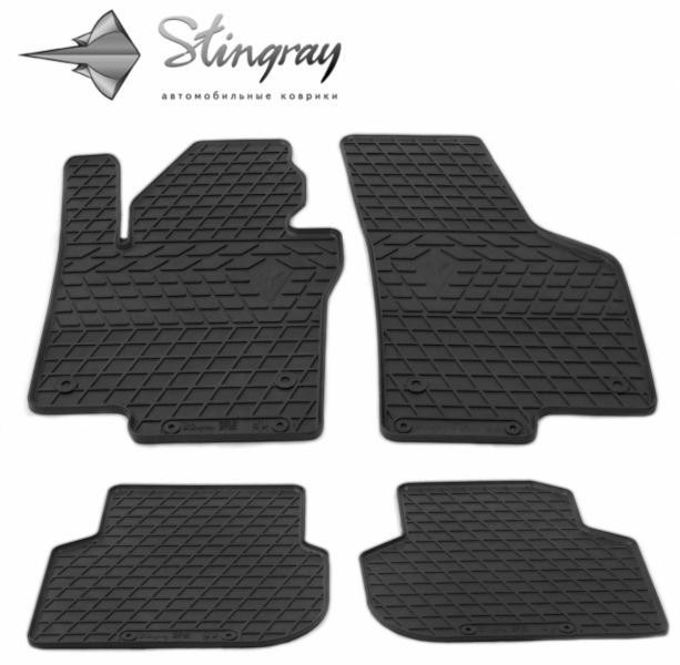 Купити Автоковрики Stingray Volkswagen VW Jetta 2011- 4 шт Чорние (1024144)