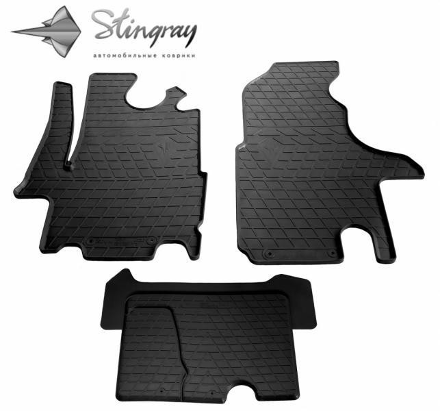 Купити Автоковрики Stingray Nissan Nissan Interstar I 3 шт Чорние (1018233)