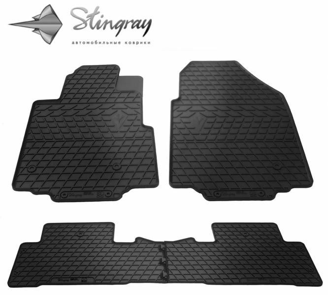 Купить Автоковрики Stingray Honda Honda Pilot 2008-2015 4 шт Чорние (1008084)