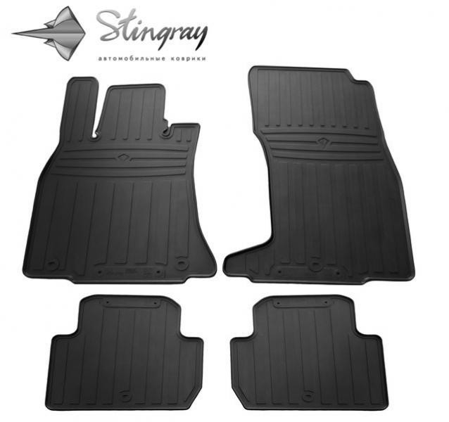 Купити Автоковрики Stingray Kia Kia Stinger 2017- 4 шт Чорние (1010144)