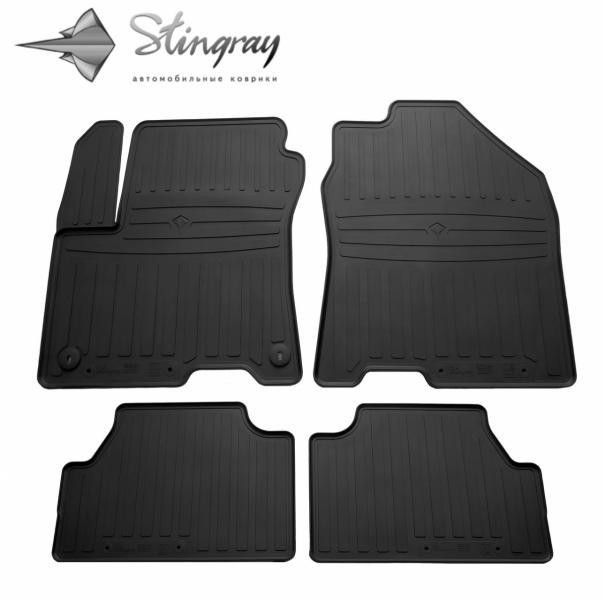 Купить Автоковрики Stingray Hyundai Hyundai Kona Electric 2018- 4 шт Чорние (1009294)