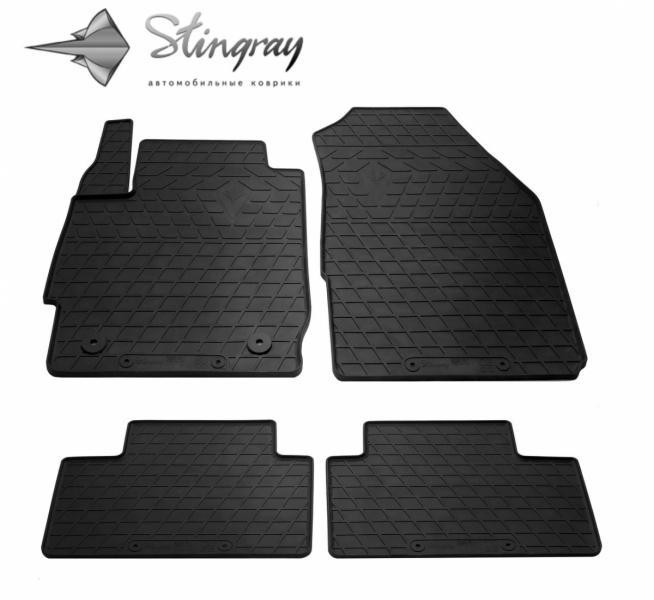 Купити Автоковрики Stingray Ford Ford Ka+ 2016- 4 шт Чорние (1007274)