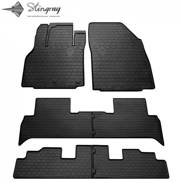 Купить Автоковрики Stingray Renault Renault Grand Scenic 2009- 6 шт Чорние (1018216)