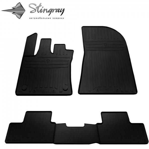 Купить Автоковрики Stingray Renault Renault Captur II (JB/JE) (2019-...) 5 шт Чорние (1018364)