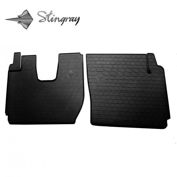 Купить Автоковрики Stingray Iveco Iveco S-WAY 2019- 2 шт Чорние (1044052)