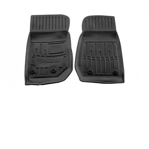 Купить Автоковрики Stingray Jeep Jeep Wrangler (JK) (2007-2018) 2 шт Чорние (5046062)