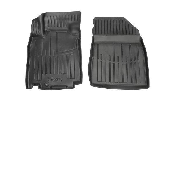 Купити Автоковрики Stingray Nissan Nissan Tiida 2 шт Чорние (5014342)