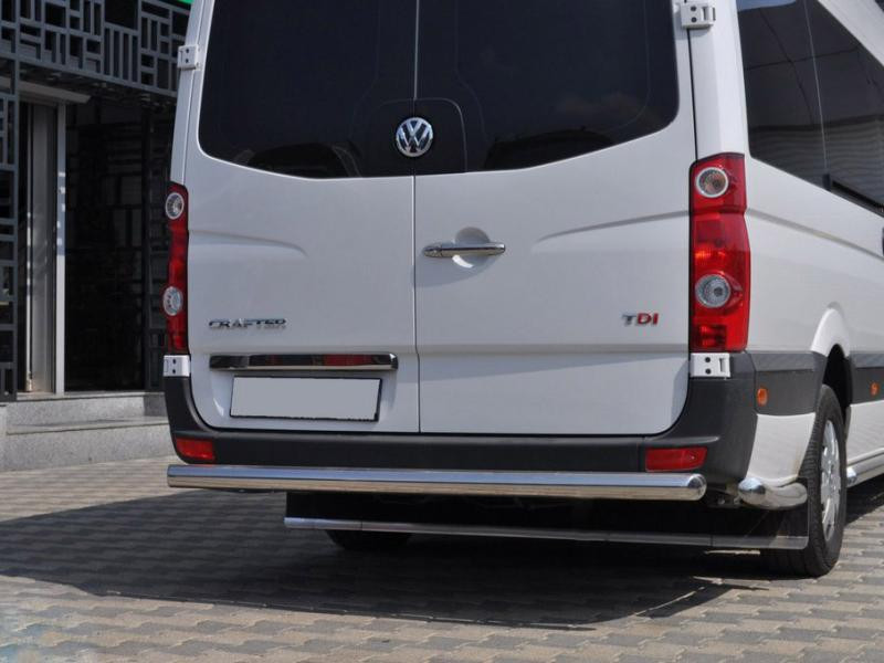 Купити Задня дуга AK002 (нерж) для Volkswagen Crafter 2006-2016 рр