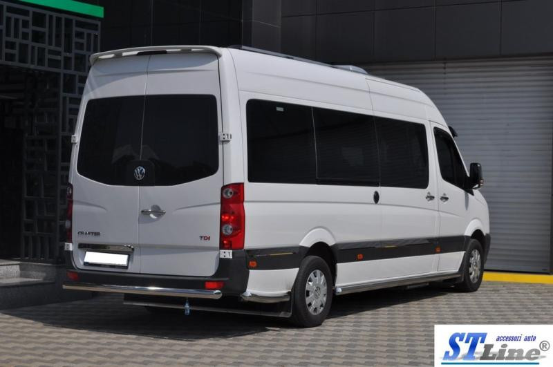 Купити Задня дуга AK002 (нерж) для Volkswagen Crafter 2006-2016 рр
