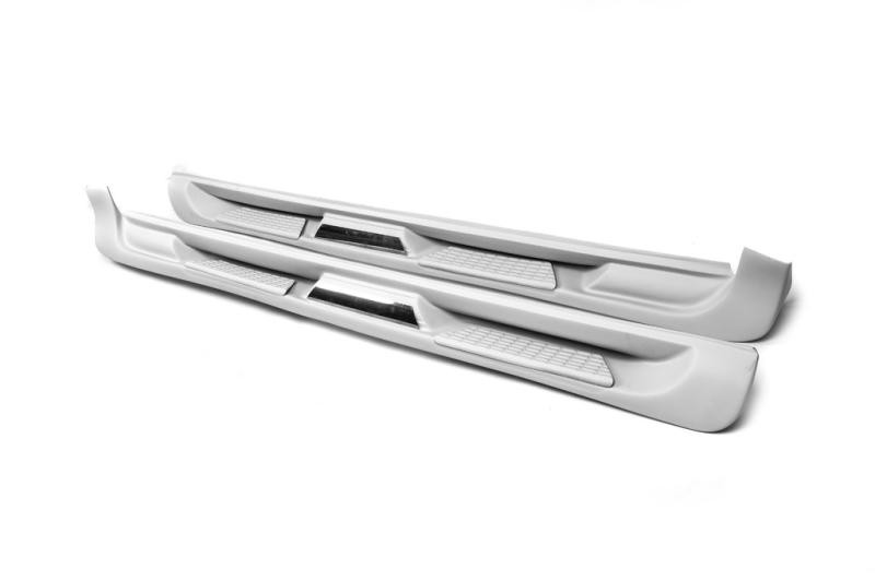 Купити Бокові пороги Sorento тип (під фарбування) для Fiat Doblo I 2001-2005 рр