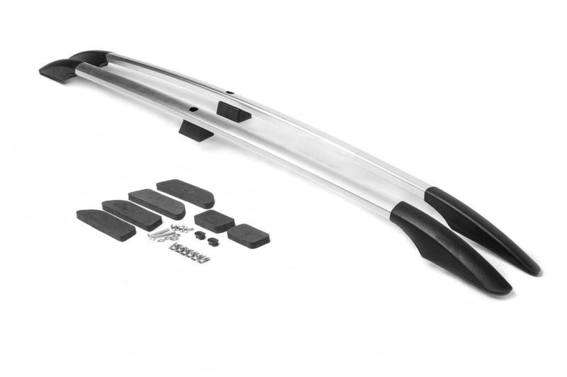Купить Рейлинги ХРОМ Короткая, пластиковые ножки для Peugeot Expert 2007-2016 гг