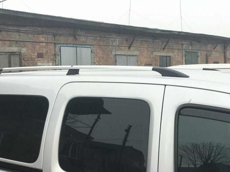 Купить Рейлинги хром Стандартная база, Пластиковые ножки для Mercedes Citan 2013- гг