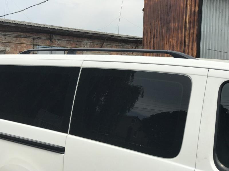 Купить Рейлинги Черные Короткая, пластиковые ножки для Peugeot Expert 2007-2016 гг