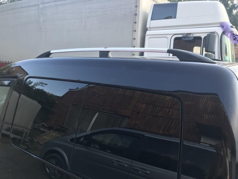 Купити Рейлінги Хром Стандартна, Металеві ніжки для Volkswagen Caddy 2004-2010 рр