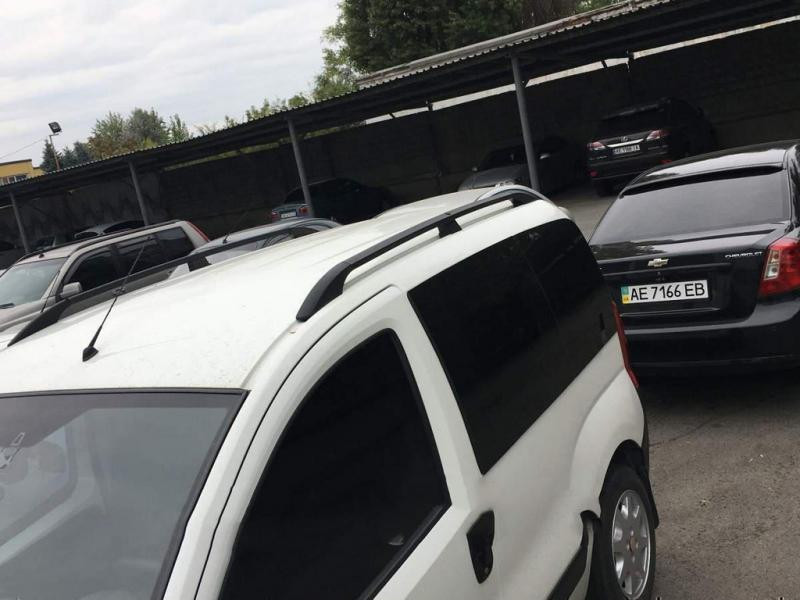 Купити Рейлінги Чорні Чавунні ніжки для Peugeot Bipper