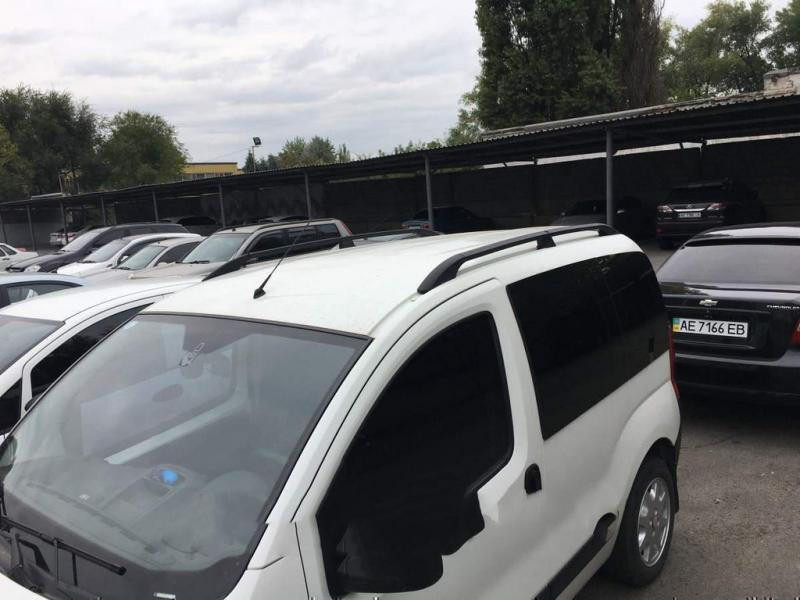 Купити Рейлінги Чорні Чавунні ніжки для Peugeot Bipper