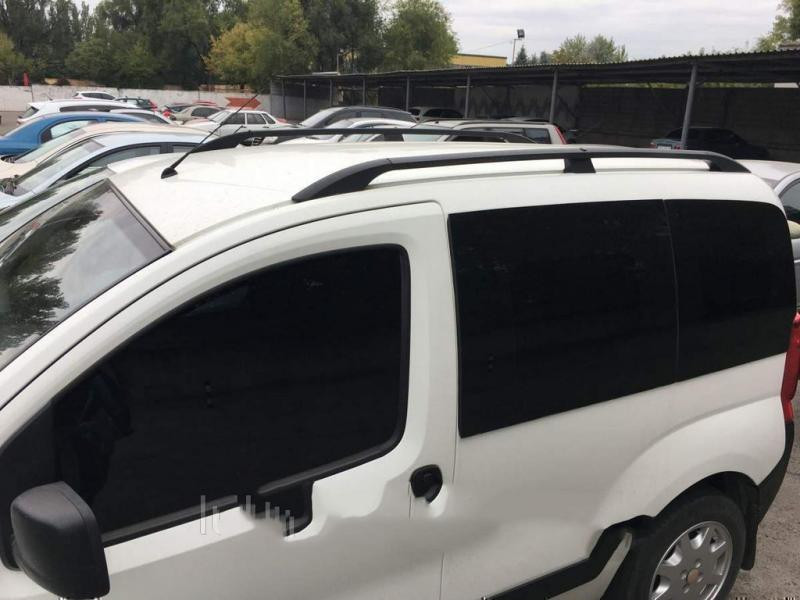 Купити Рейлінги Чорні Пластикові ніжки для Peugeot Bipper