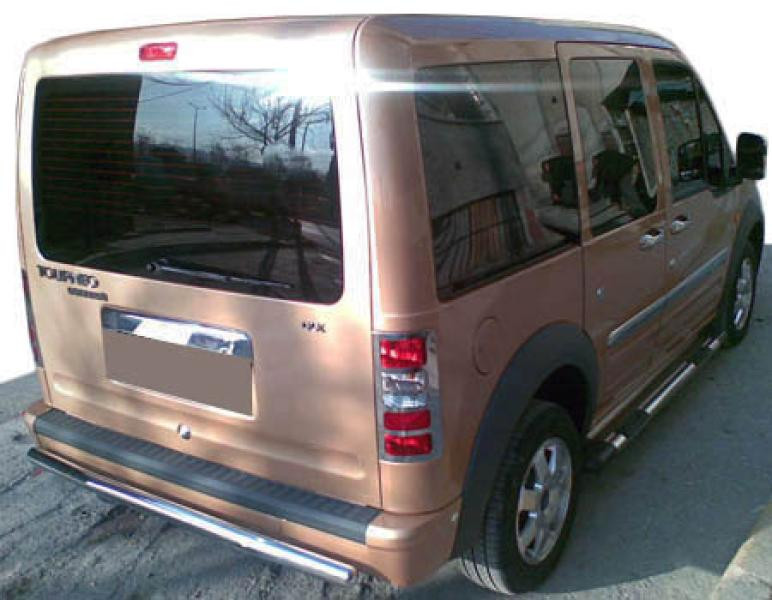 Купити Задня дуга AK002 (нерж.) для Ford Connect 2006-2009 рр