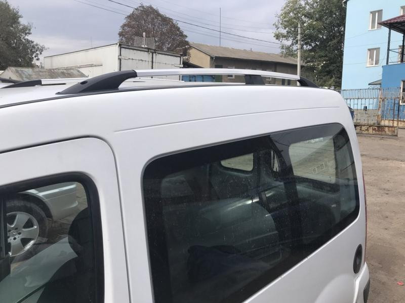 Купити Рейлінги Хром Стандартна база, Пластикові ніжки для Renault Kangoo 1998-2008 рр