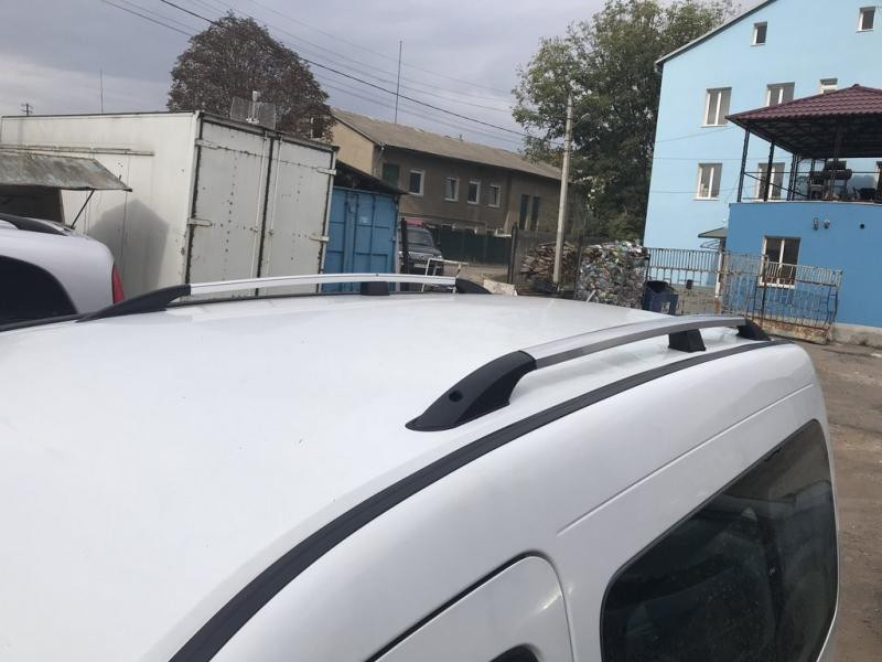 Купити Рейлінги Хром Стандартна база, Пластикові ніжки для Renault Kangoo 1998-2008 рр