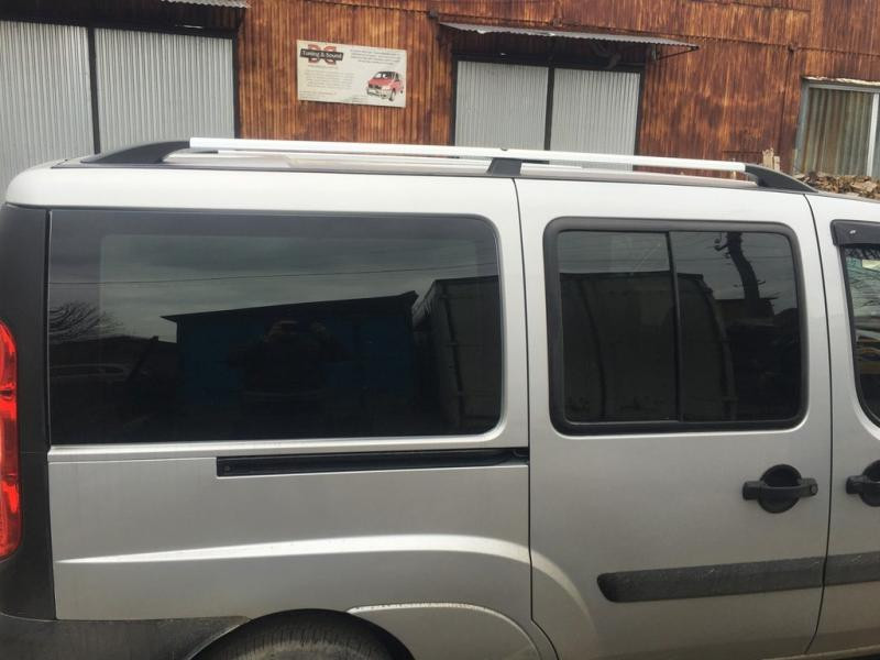 Купити Рейлінги Хром Металеві ніжки для Fiat Doblo I 2001-2005 рр