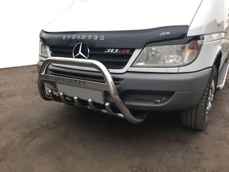 Купити Кенгурятник WT004 (нерж.) для Mercedes Sprinter W901/902/903/904/905 1995-2006 рр