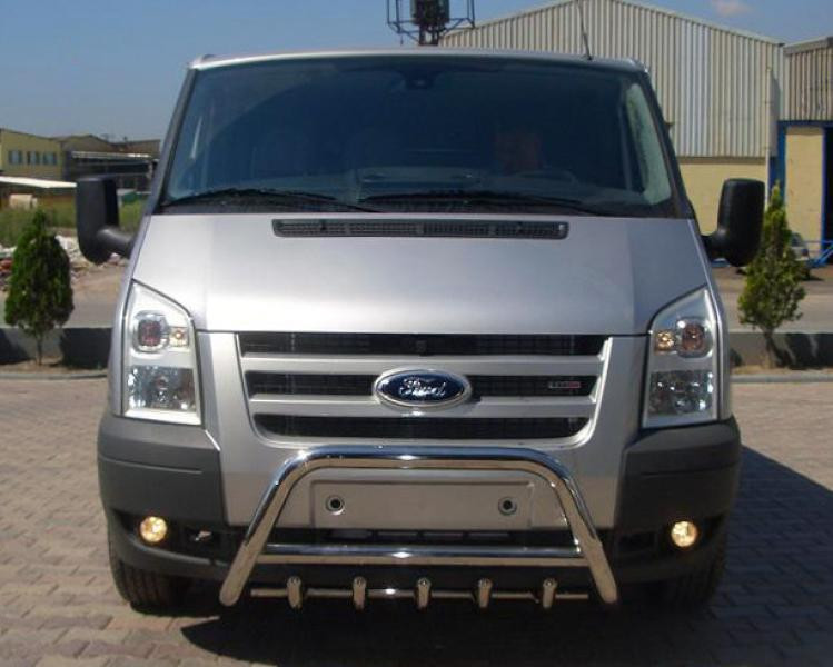 Купити Кенгурятник WT003 (2006-2014, нерж.) для Ford Transit рр