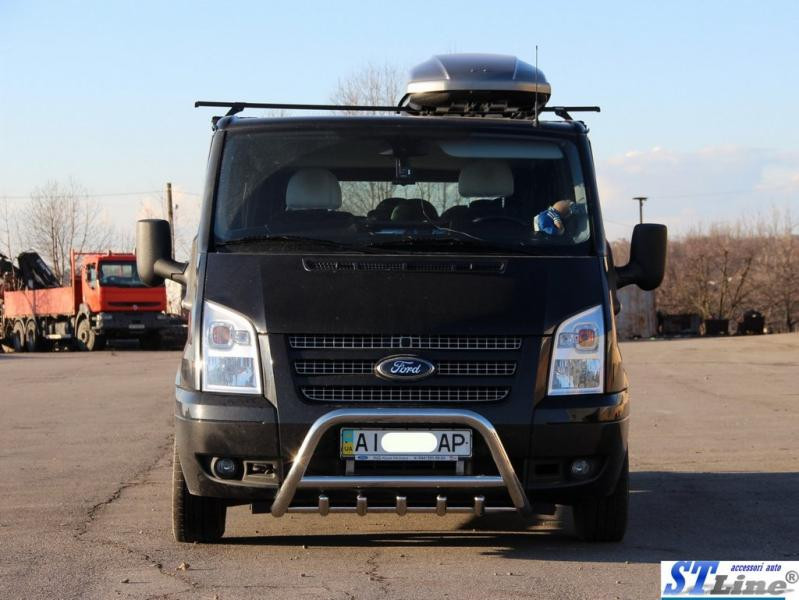 Купити Кенгурятник WT003 (2006-2014, нерж.) для Ford Transit рр