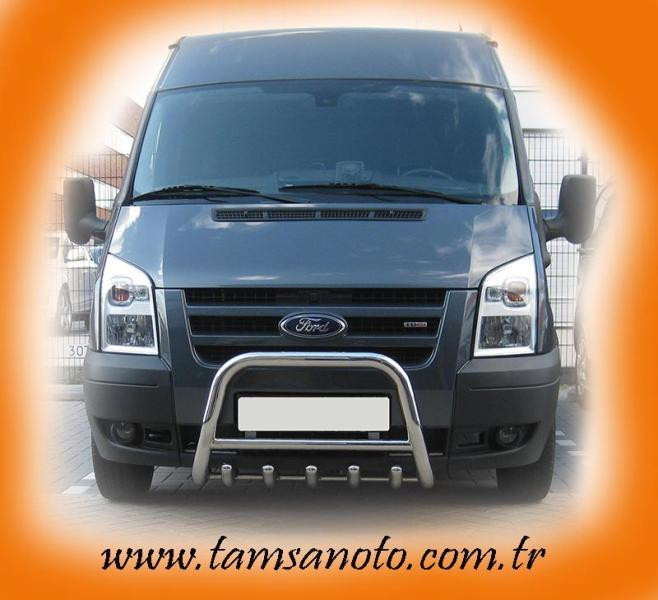 Купити Кенгурятник WT003 (2006-2014, нерж.) для Ford Transit рр