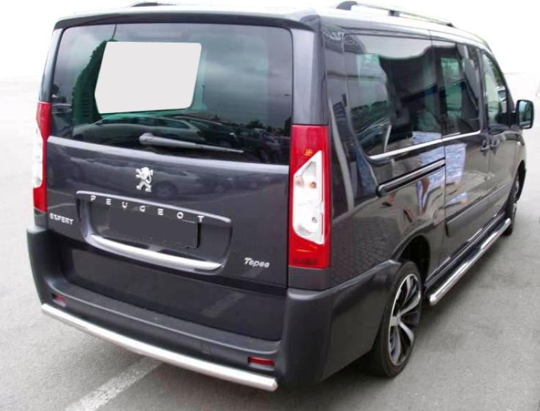 Купить Задняя дуга AK002 (нерж.) для Peugeot Expert 2007-2016 гг