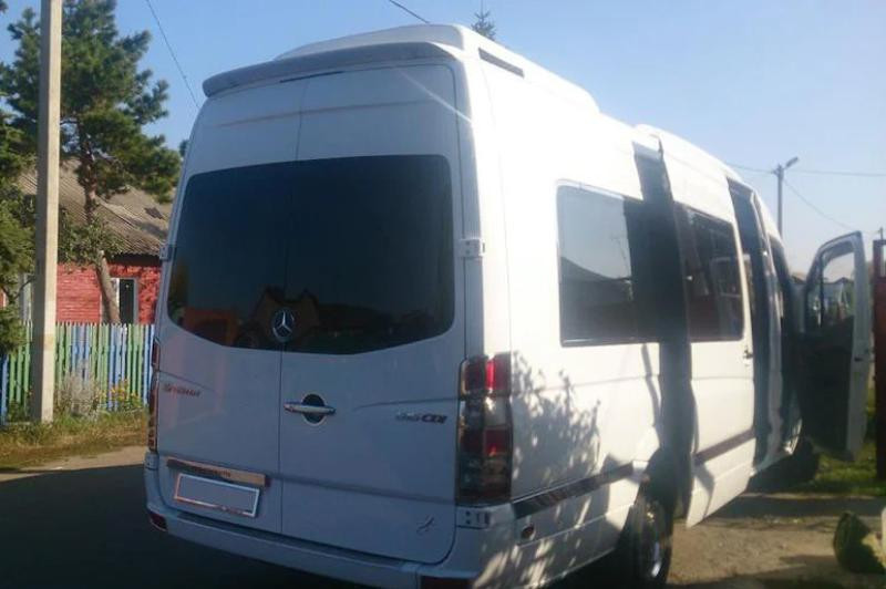 Купить Спойлер Anatomik (узкая модель, под покраску) для Mercedes Sprinter W907/W910 2018- гг