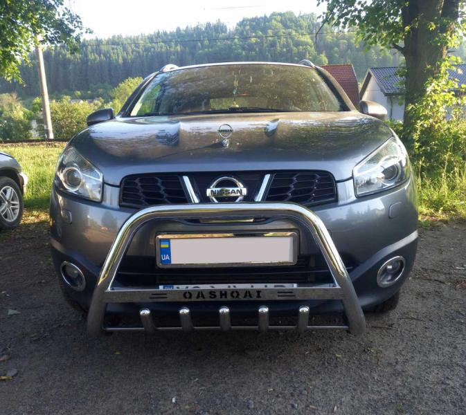 Купити Передня дуга WT003 (нерж.) 60 мм для Nissan Qashqai 2010-2014рр