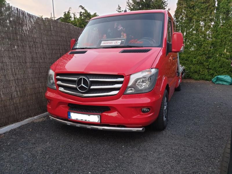 Купити Передня нижня дуга ST008 (нерж.) 2006-2013, 70мм для Mercedes Sprinter W906 рр