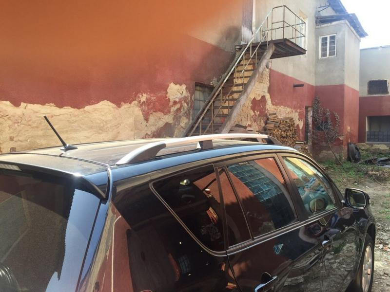 Купить Рейлинги Хром Турецкие Короткая база, Пластиковые ножки для Toyota Rav 4 2006-2013 гг