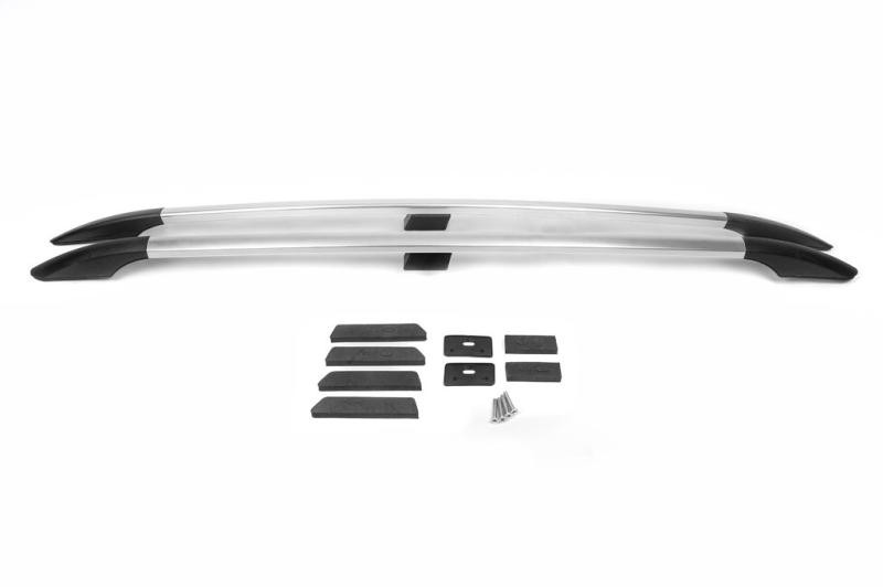 Купить Рейлинги Хром Турецкие Короткая база, Пластиковые ножки для Toyota Rav 4 2006-2013 гг