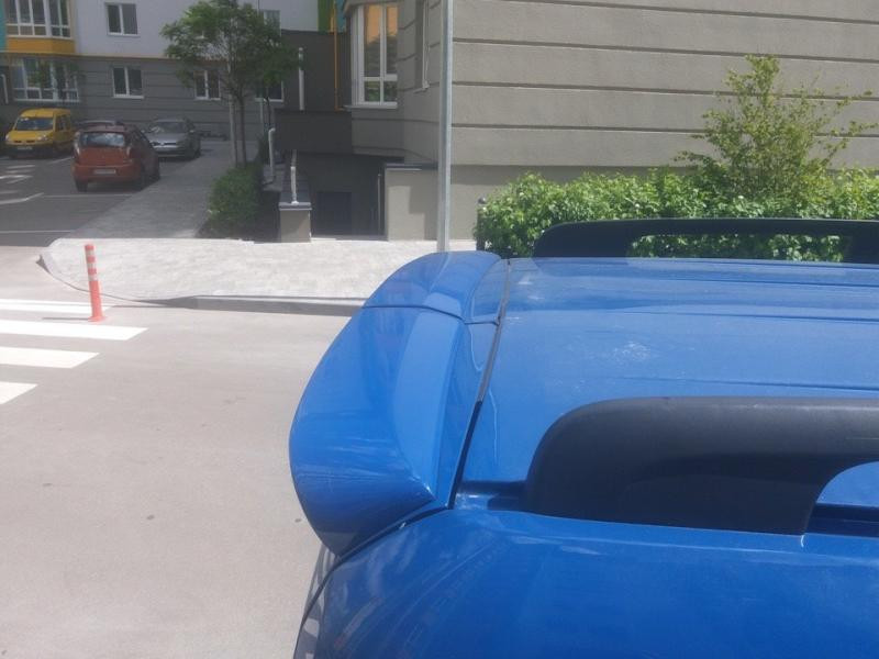 Купити Спойлер Anatomic (Розпашні двері, під фарбування) для Peugeot Bipper