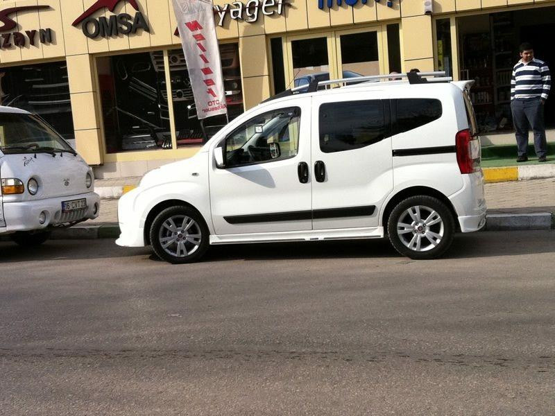 Купить Боковые пороги Сирит (под покраску) для Peugeot Bipper