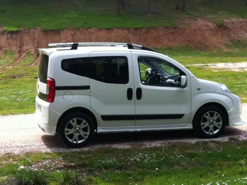 Купить Боковые пороги Сирит (под покраску) для Peugeot Bipper