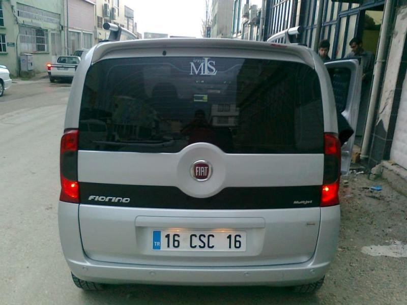 Купить Спойлер Anatomic ляда (под покраску) для Fiat Fiorino/Qubo