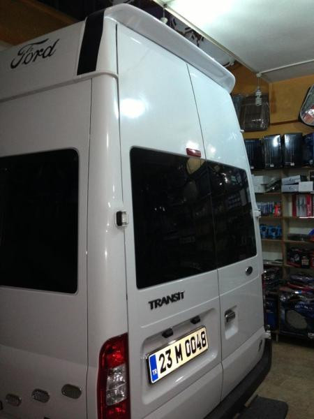 Купити Спойлер Anatomic високий дах (під фарбування) для Ford Transit 2000-2014 рр