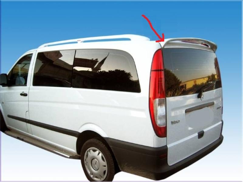 Купити Спойлер Аяклі (під фарбування) для Mercedes Viano 2004-2014 рр