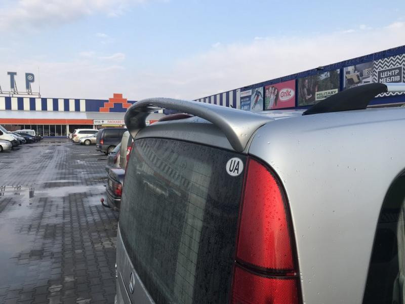 Купити Спойлер Аяклі (під фарбування) для Mercedes Viano 2004-2014 рр